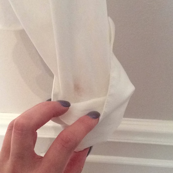 Samuel Dong white ruffle collared blouse - Picture 5 of 7